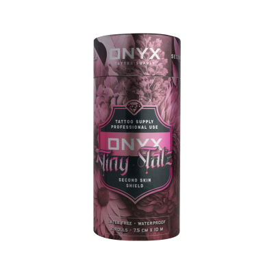 Onyx Tattoo-Schutzfolie - Tiny Tatz – 2 Rollen 7,5cm x 10m