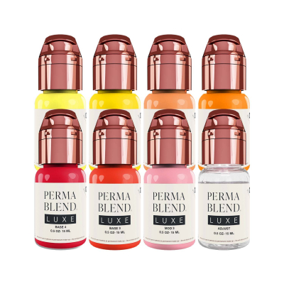 Perma Blend Luxe PMU Ink - Carla Ricciardone Embody Set - 8x 15 ml