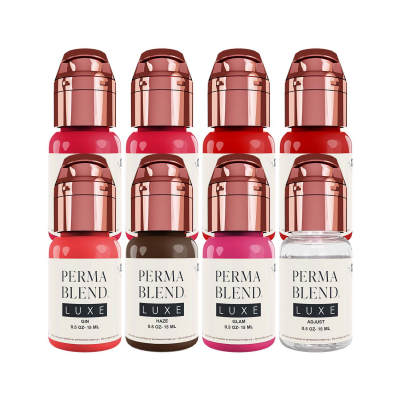Perma Blend Luxe PMU Ink - Carla Ricciardone Enhance Set - 8x 15 ml