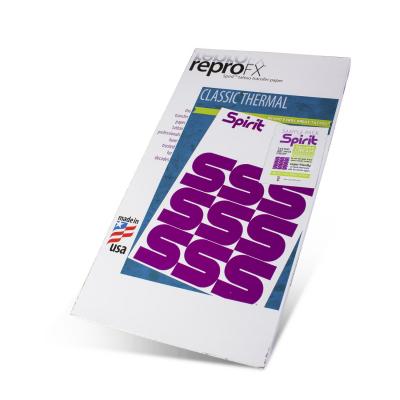 ReproFX Spirit Classic - 100 Blätter violettfarbenes Hektograph-Papier für Thermodrucker LANG (21,5 x 35,5cm)