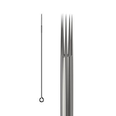 50 St. KWADRON Tattoonadeln 0,35MM MEDIUM TAPER - Round Shader