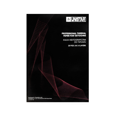 Box mit 20 UNISTAR® Professional Thermopapier – Magenta