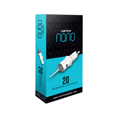 Box mit 20 Vertix Nano Nadelmodulen - Round Liner Super Tight