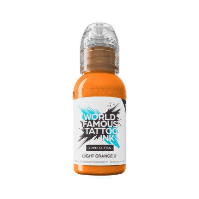 World Famous Limitless Tattoofarbe - Light Orange 2 30ml