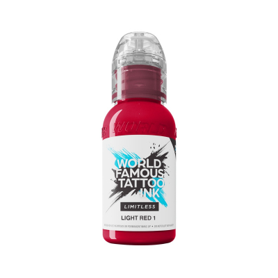 World Famous Limitless Tattoofarbe - Light Red 1 30ml