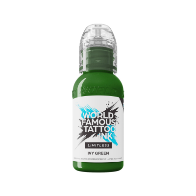 World Famous Limitless Tattoo Ink - Ivy Green 30 ml