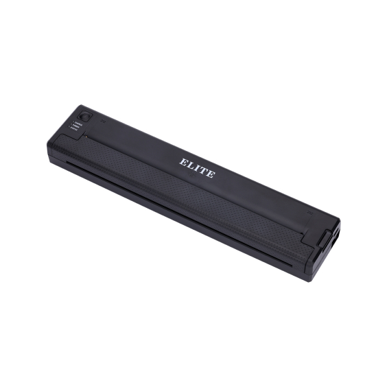 Elite Pocket S6 USB-Thermodrucker und Box mit 100 Elite-Thermotransferpapieren (8,5 x 11 Zoll)