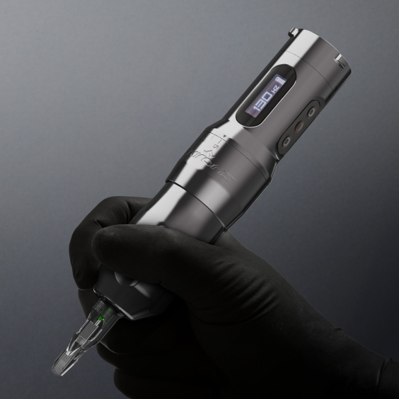 FK Irons One Adjust Tattoo Maschine mit einstellbarem Hub - Gunmetal