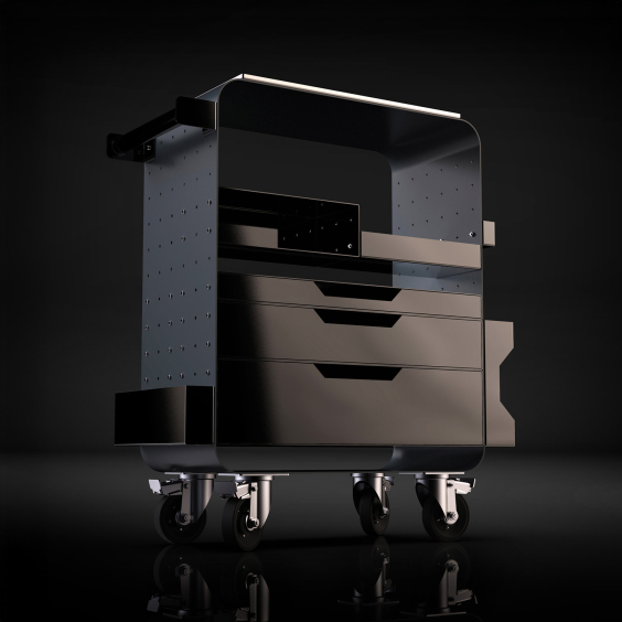 Impala Arbeitsstation von Kwadron - Grau