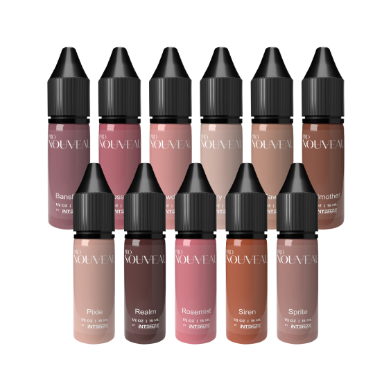 Pro Nouveau Pigments - Nipple Fairy Set mit 11x 15ml