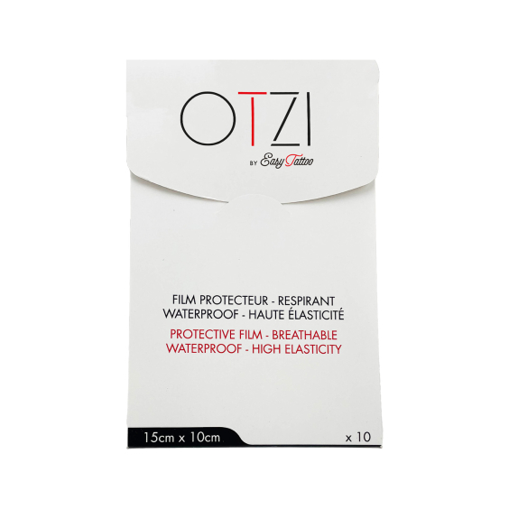 Otzi - Protective Tattoo Film - 10er Packung (15cm x 10cm)