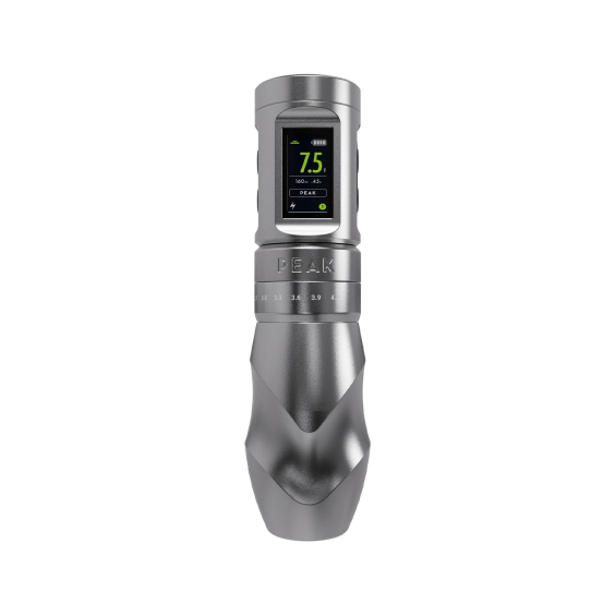 Peak Solice Pro V2 Kabellose Tattoomaschine - Matte Silver