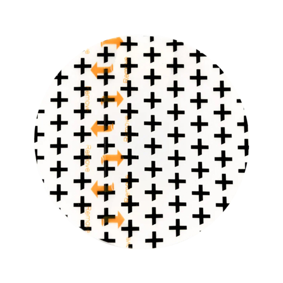 Recovery Derm Shield Bangers - 7,6 cm x 7,6 cm (3" x 3") Blätter - Packung mit 100 Stück