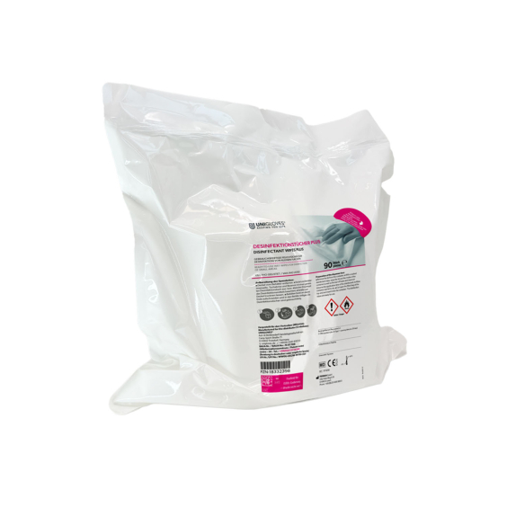 Unigloves Desinfektionstücher Plus - 90er Nachfüllpack