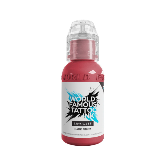 World Famous Limitless Tattoofarbe - Dark Pink 2 30ml