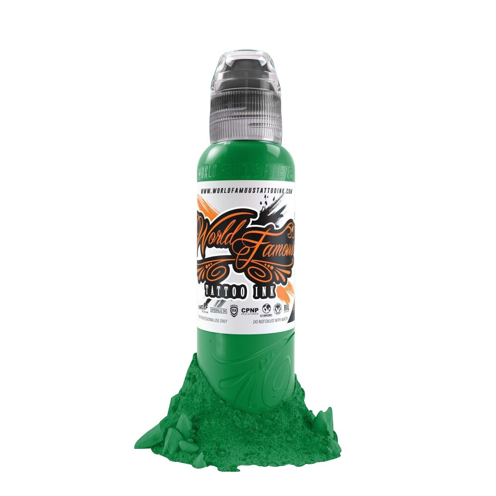 World Famous Ink Ryan Smith Emerald 30ml (1oz) Killer Ink Tattoo
