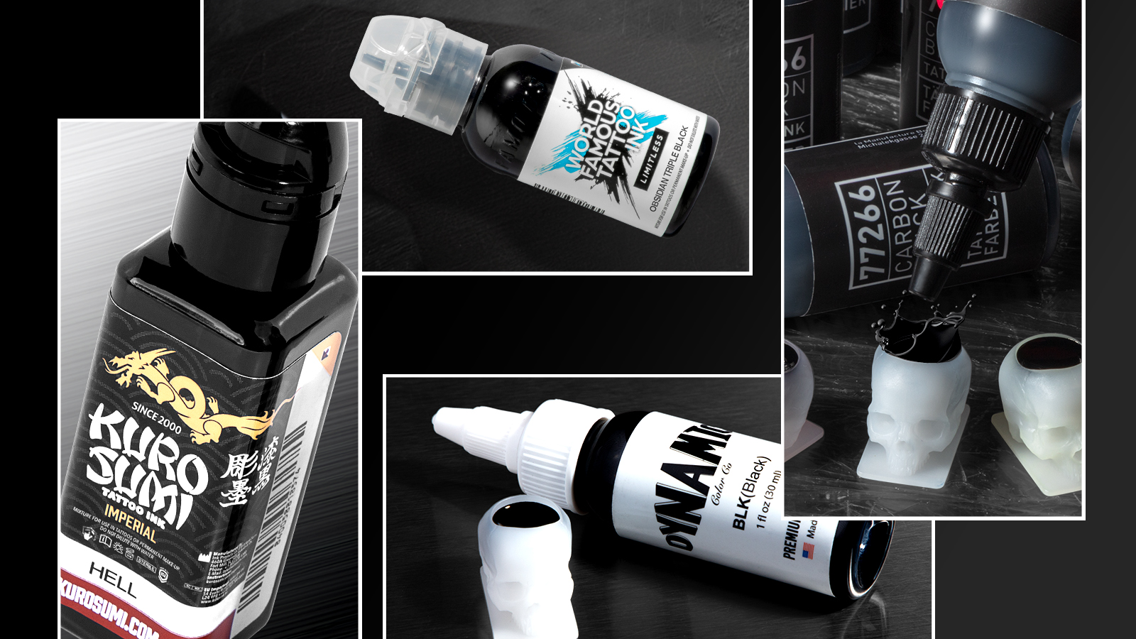 Schwarze Tinte Groses Design Die Magie Des Black Ink Logos