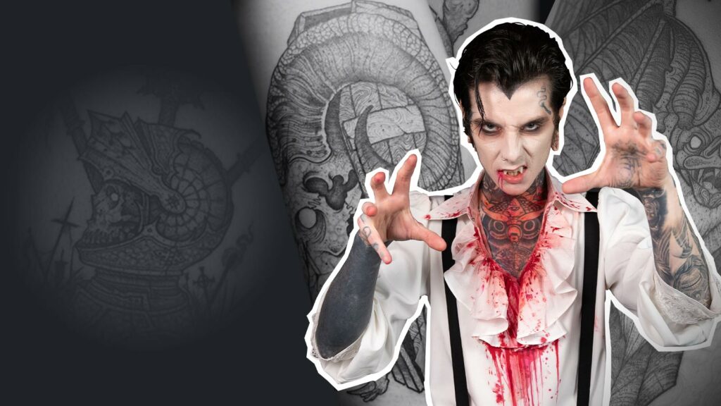 So tätowieren Sie einen Blackwork-Sarg mit Simon Mora