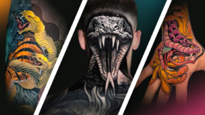 Biss zum letzten Detail: Die besten Schlangen tattoos