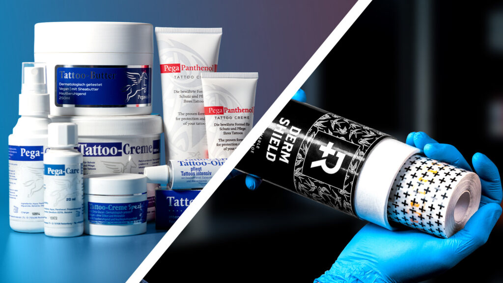 Die beste Tattoo Nachbehandlung und Pflege 2025