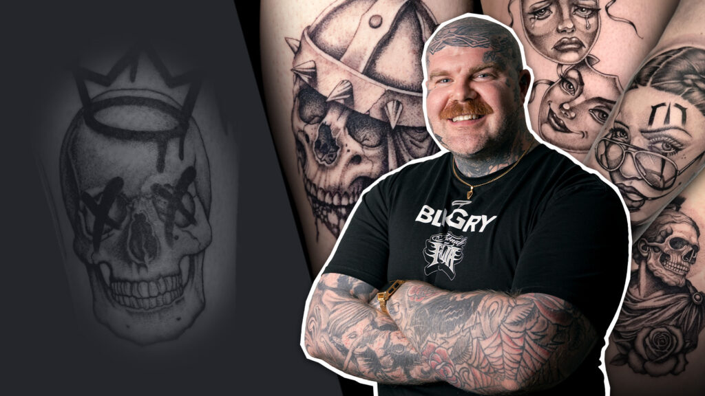 Wie man ein Black & Grey Tattoo tätowiert mit Keith Burke