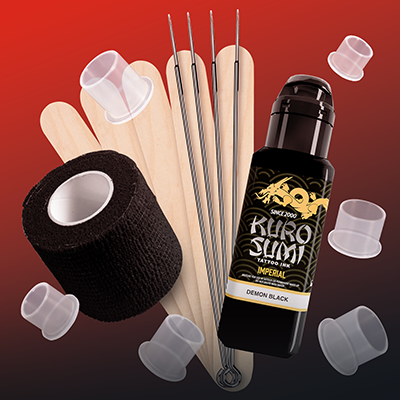 Das Killer Ink Stick-and-Poke Tattoo Kit.